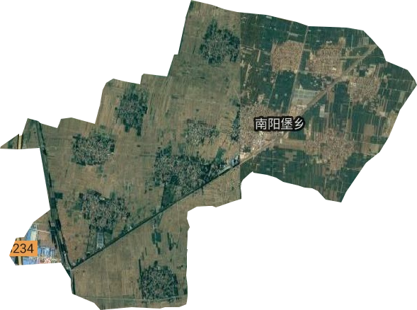 南陽堡鄉衛星圖