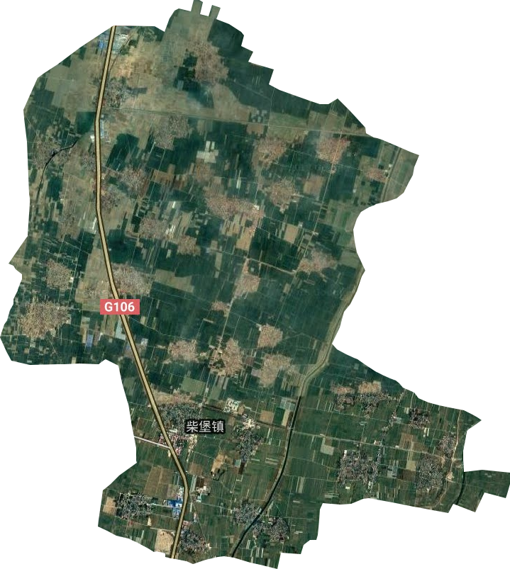 柴堡鎮(zhèn)衛(wèi)星圖