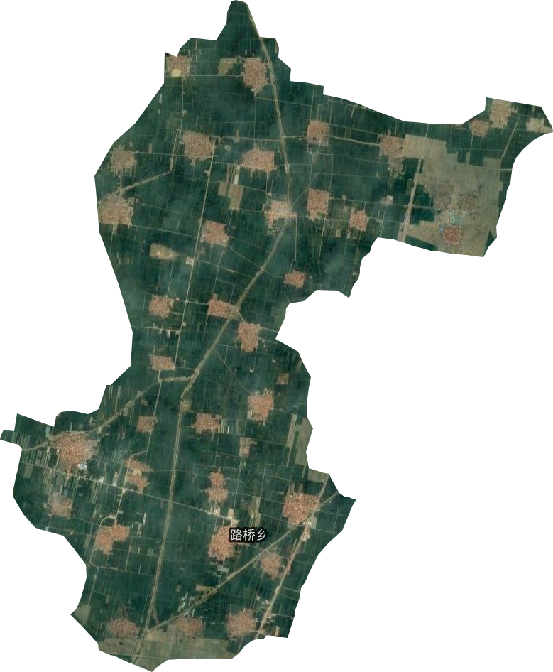 路橋鄉衛星圖