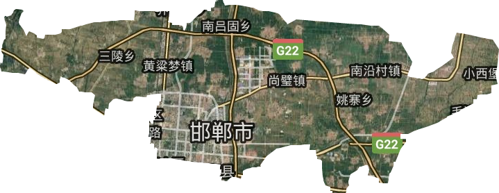 叢臺區衛星圖