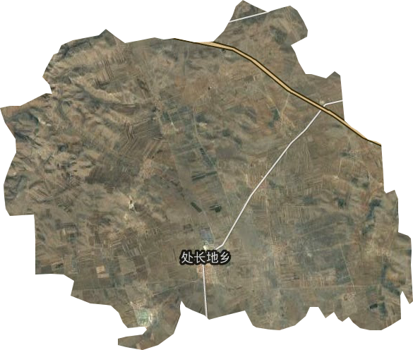 處長地鄉衛星圖