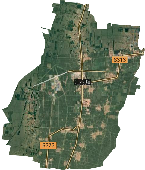 旺村鎮(zhèn)衛(wèi)星圖
