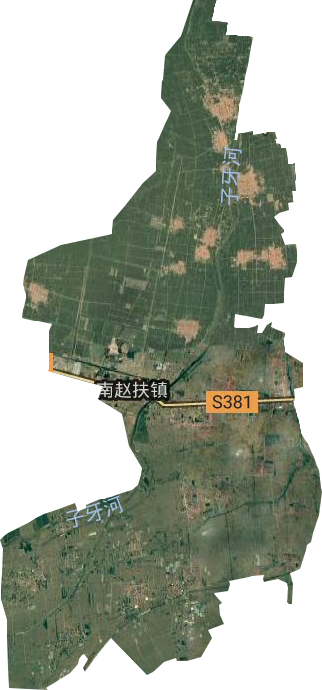 南趙扶鎮衛星圖