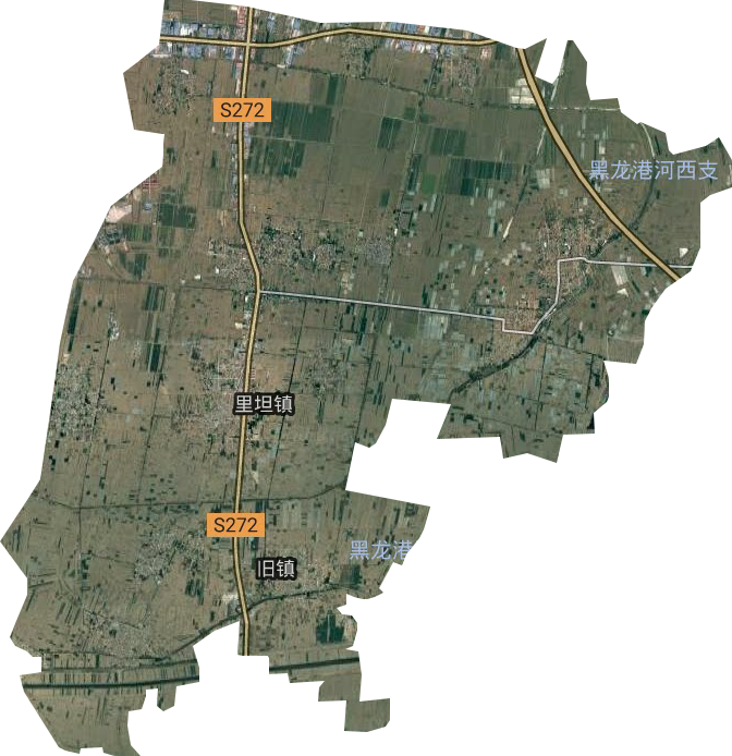 里坦鎮(zhèn)衛(wèi)星圖