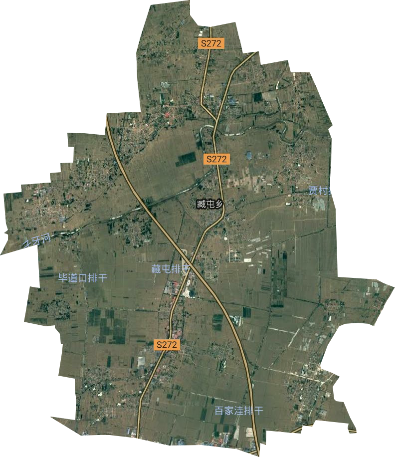 臧屯鄉衛星圖