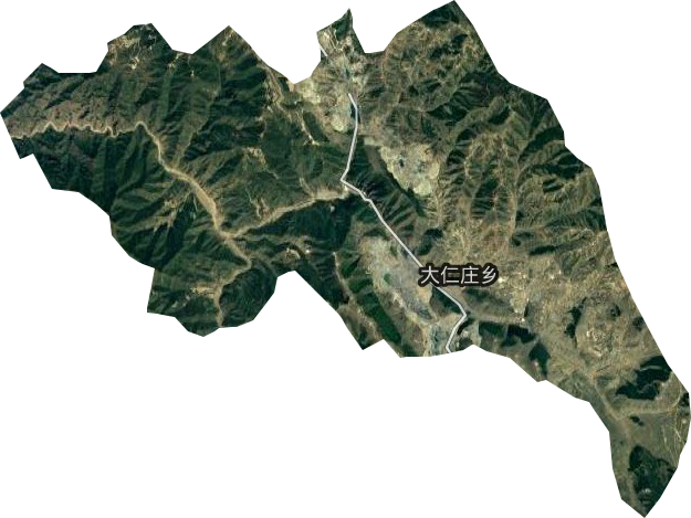 大仁莊鄉(xiāng)衛(wèi)星圖