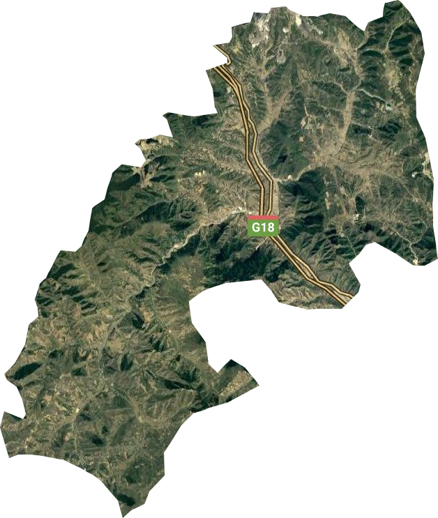 千佛嶺鄉衛星圖