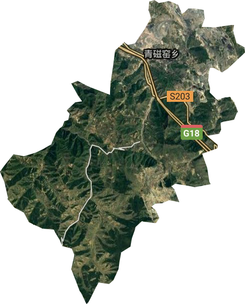 青磁窯鄉(xiāng)衛(wèi)星圖