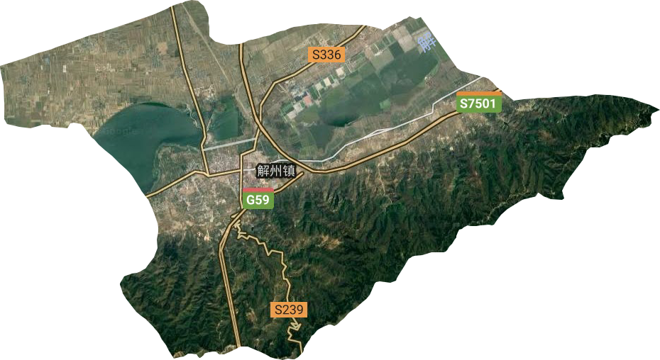 解州鎮衛星圖