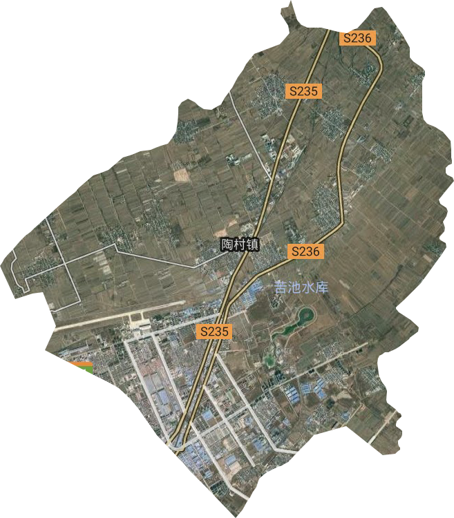 陶村鎮衛星圖