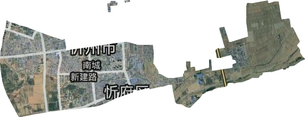 新建路街道衛星圖