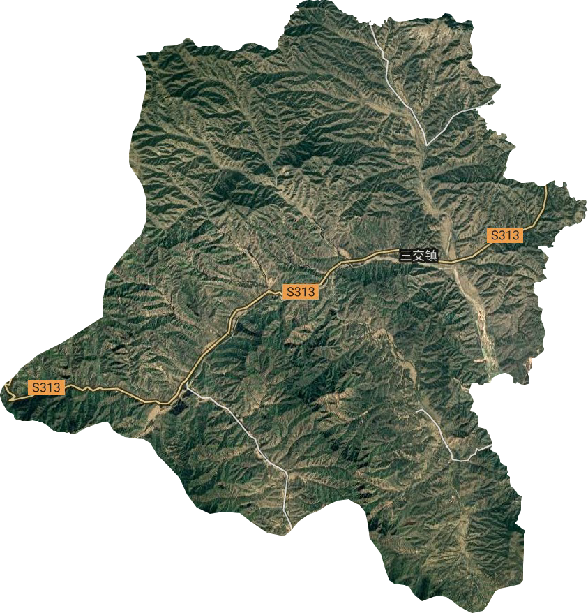 三交鎮衛星圖