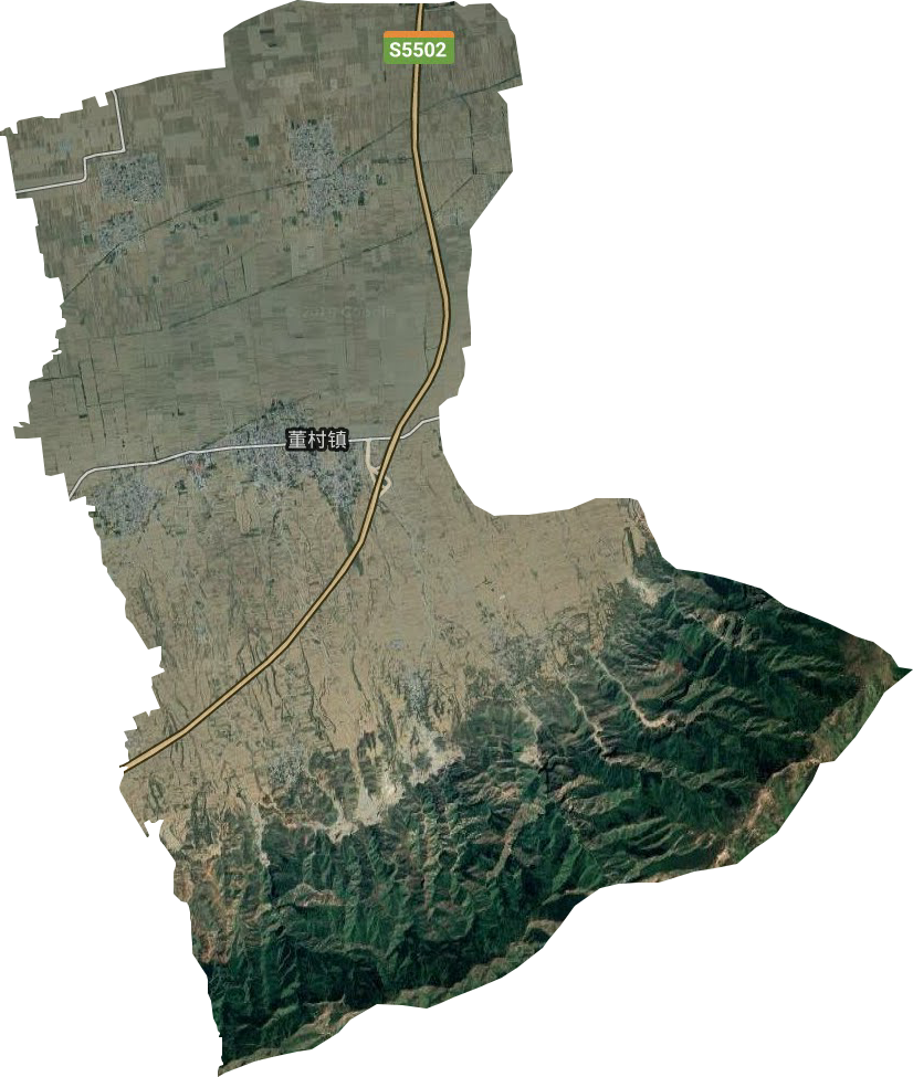 董村鎮(zhèn)衛(wèi)星圖