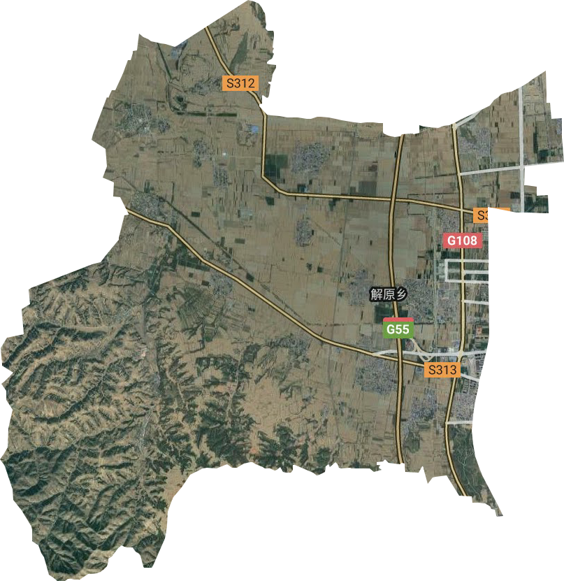 解原鄉衛星圖