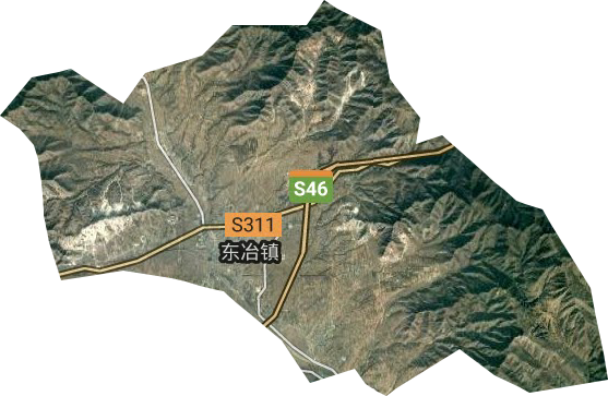 東冶鎮(zhèn)衛(wèi)星圖