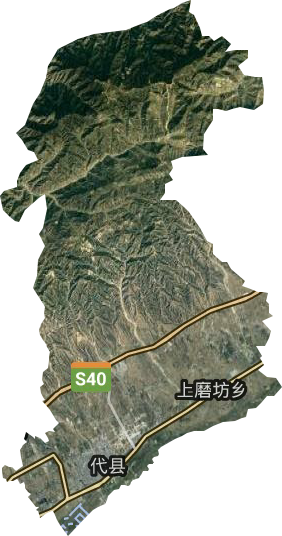 上館鎮衛星圖