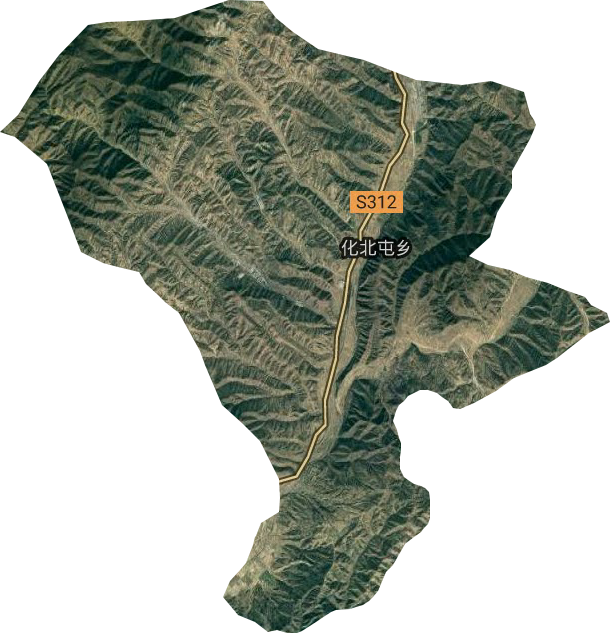 化北屯鄉(xiāng)衛(wèi)星圖