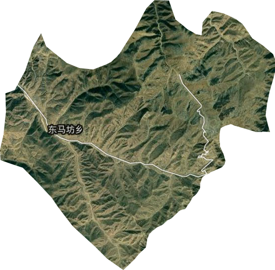 東馬坊鄉衛星圖