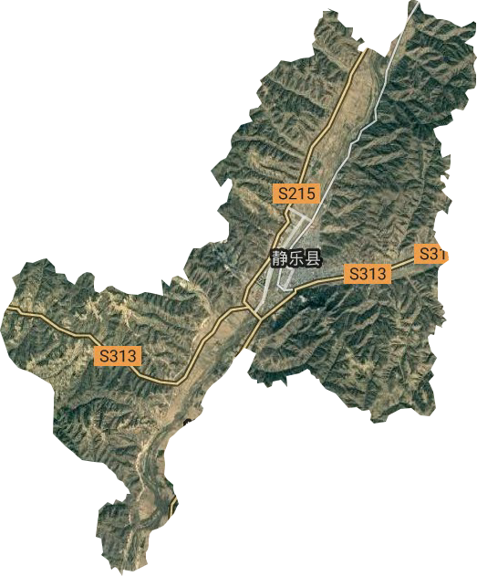 鵝城鎮衛星圖