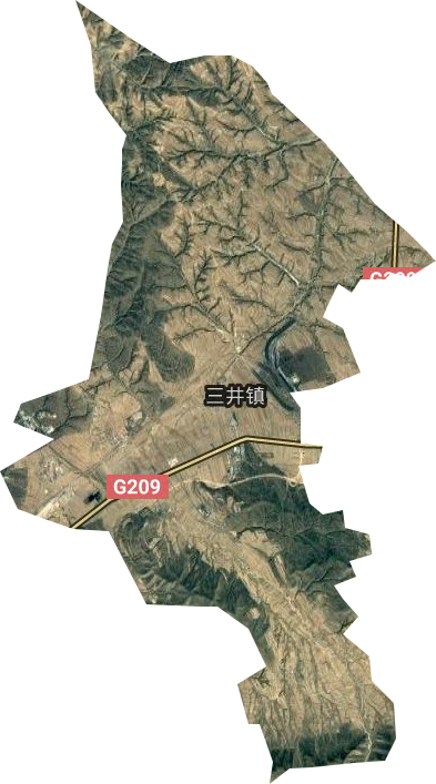 三井鎮衛星圖