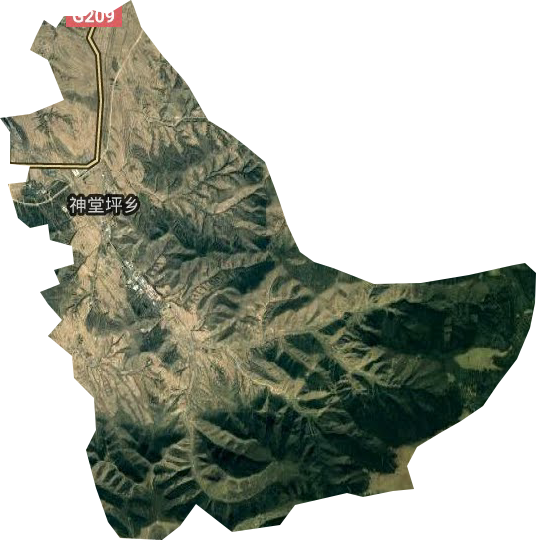 神堂坪鄉(xiāng)衛(wèi)星圖