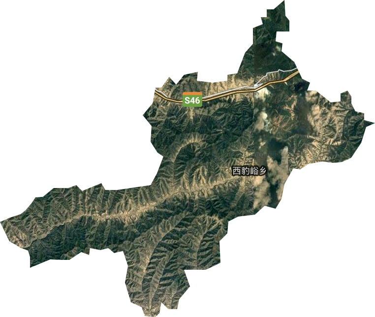 西豹峪鄉(xiāng)衛(wèi)星圖