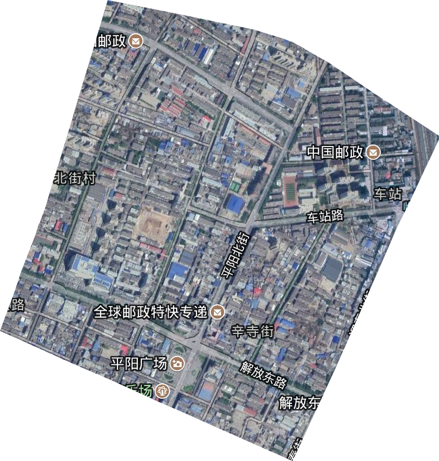 解放路街道衛(wèi)星圖