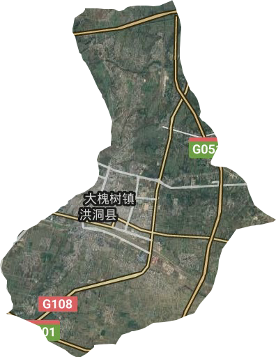 大槐樹(shù)鎮(zhèn)衛(wèi)星圖