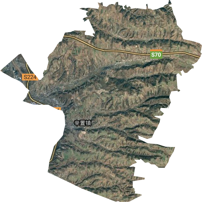 辛置鎮衛星圖