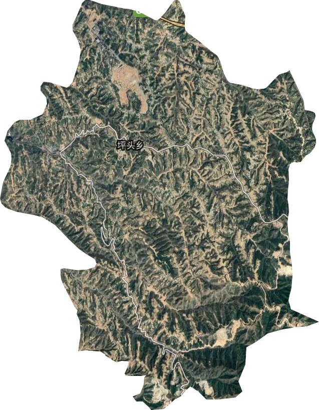 坪頭鄉(xiāng)衛(wèi)星圖