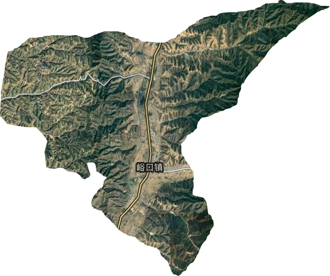 峪口鎮(zhèn)衛(wèi)星圖
