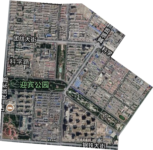科學路街道衛星圖
