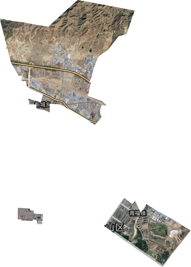 青福鎮衛星圖