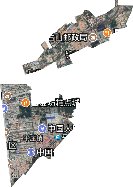 平莊東城街道衛(wèi)星圖