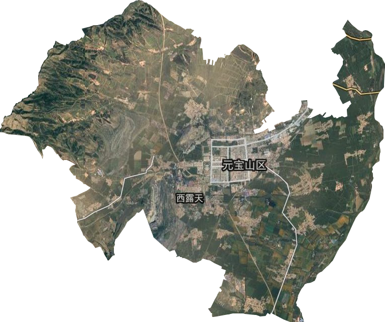 平莊鎮(zhèn)衛(wèi)星圖