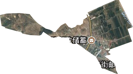 林東東城街道衛星圖