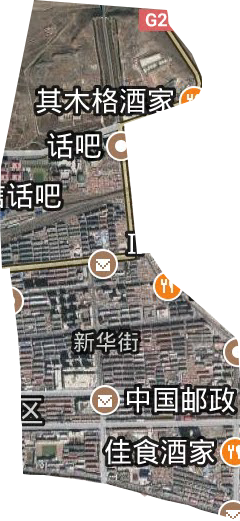 前進路街道衛星圖
