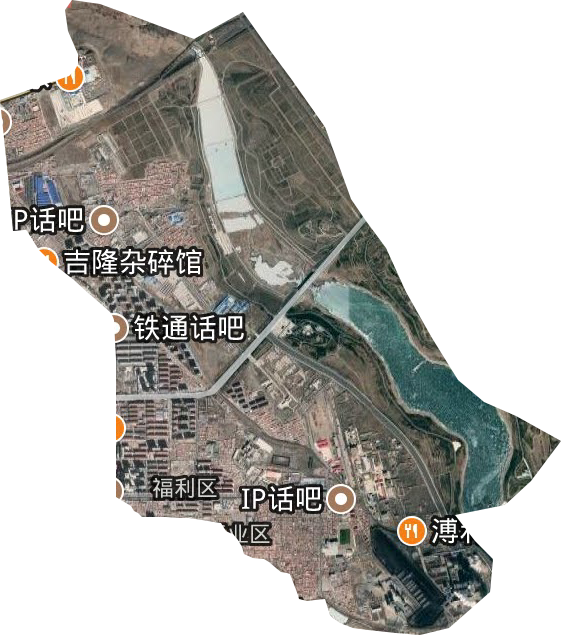 常青街道衛星圖