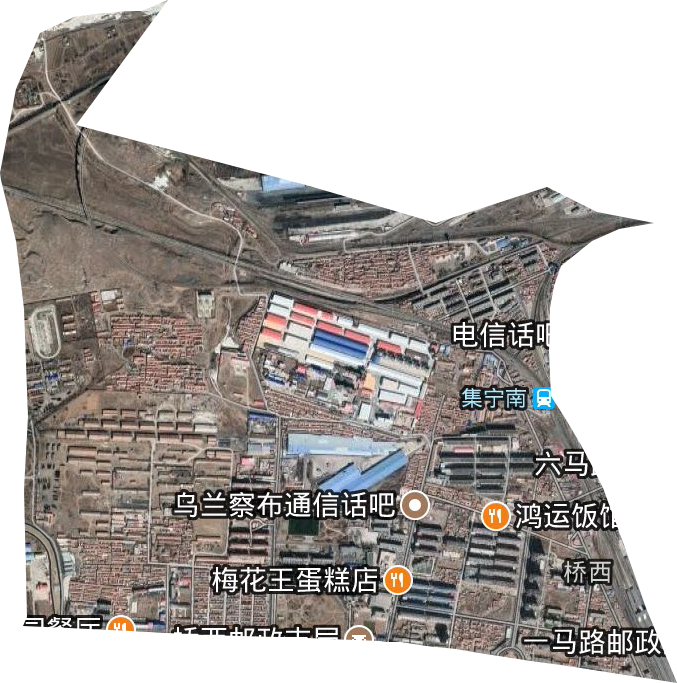 橋西街道衛(wèi)星圖