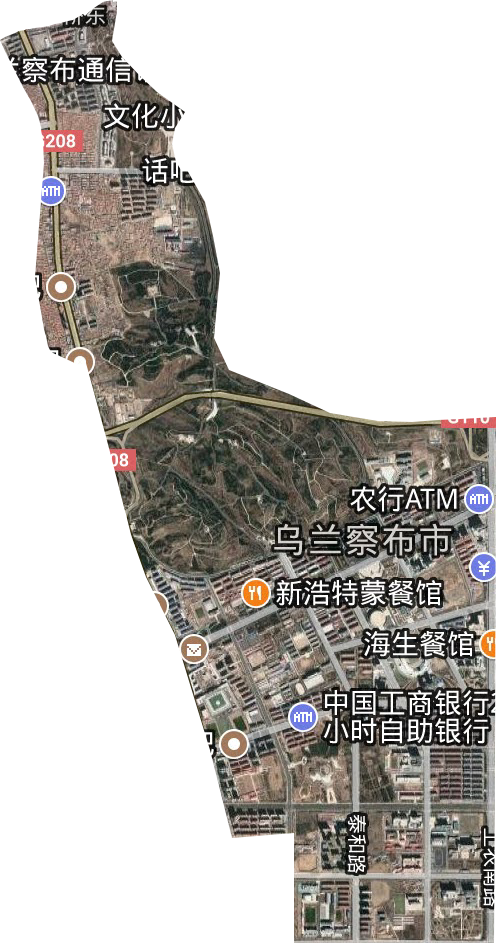 泉山街道衛星圖