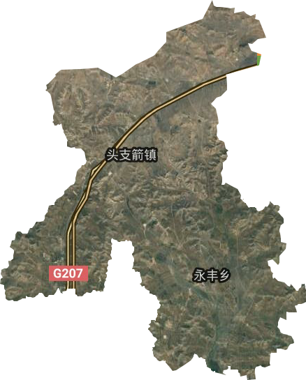 永豐鎮衛星圖