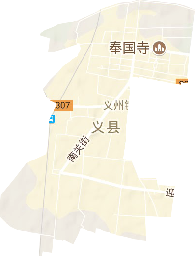 義州街道地形圖