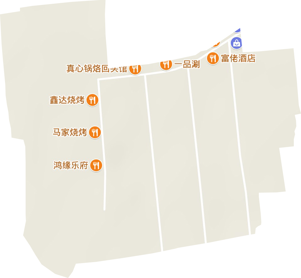 六臺街道地形圖