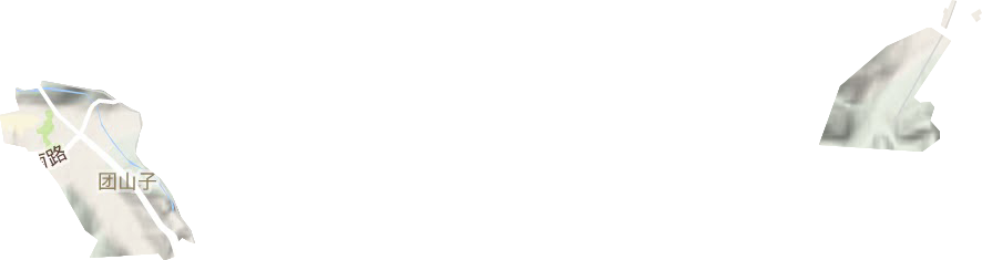 團(tuán)山街道地形圖