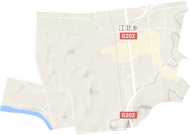 泡子沿街道地形圖
