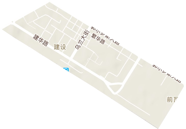建設街道地形圖