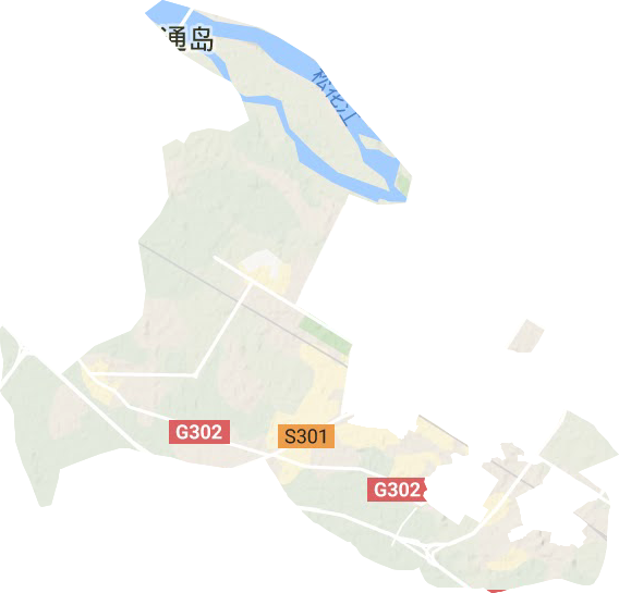 興原鄉地形圖
