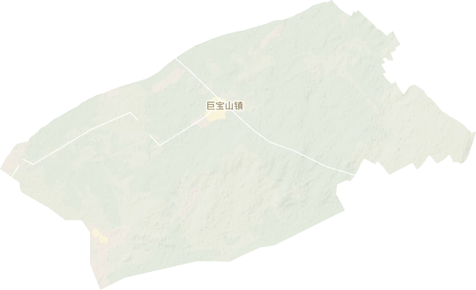巨寶鎮地形圖