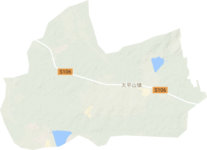太平山鎮地形圖