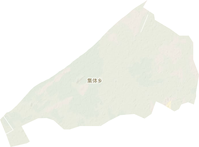 集體鄉(xiāng)地形圖